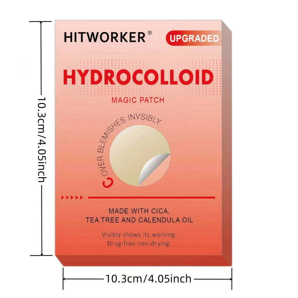 400 Count Unisex Adult Pimple Patch Set Hypoallergenic Spot Stickers Invisible Blemish Cover Waterproof Non-Drying for Any Skin.