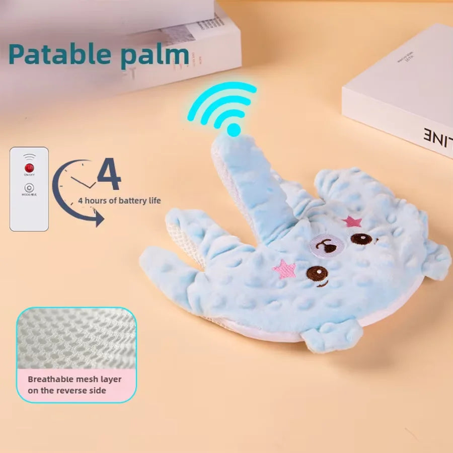 Newborn Baby Sleep Aid Palm Pillow Baby Soothing Palm Imitating Mom's Hand - Gently Patting the Palm Baby Sleep Mat