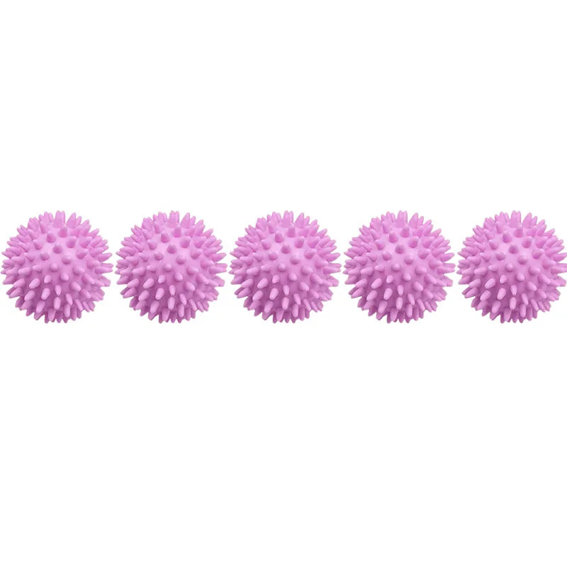 1-12pcs Laundry Balls Anti-Winding Magic Laundry Balls Drying Cleaning Ball Reusable Household Washing Machine Clothes Softener