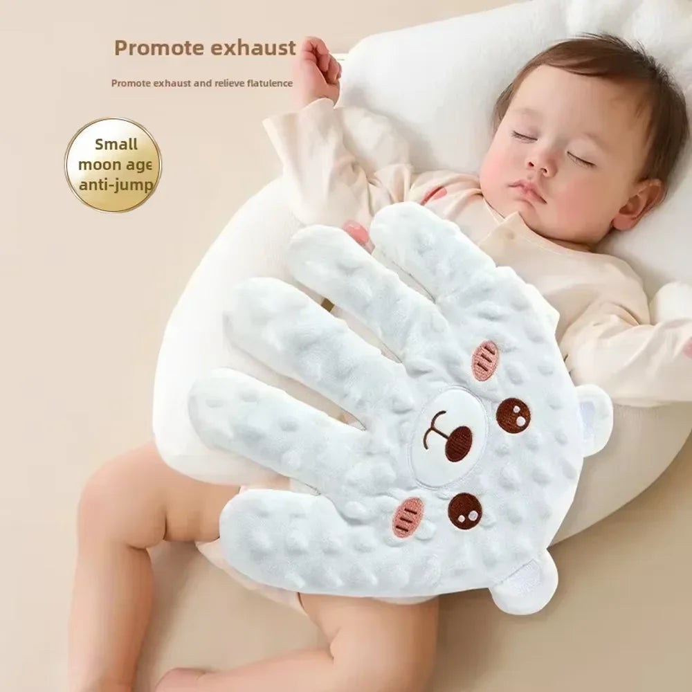 Newborn Baby Sleep Aid Palm Pillow Baby Soothing Palm Imitating Mom's Hand - Gently Patting the Palm Baby Sleep Mat