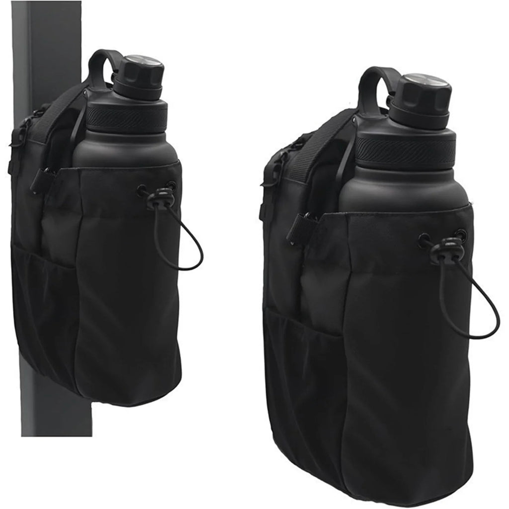 Magnetic Gym Bag Large Capacity Magnetic Carrier Bag With Phone Pocket Portable Gym Water Bottle Pouch Gym Accessories Organizer