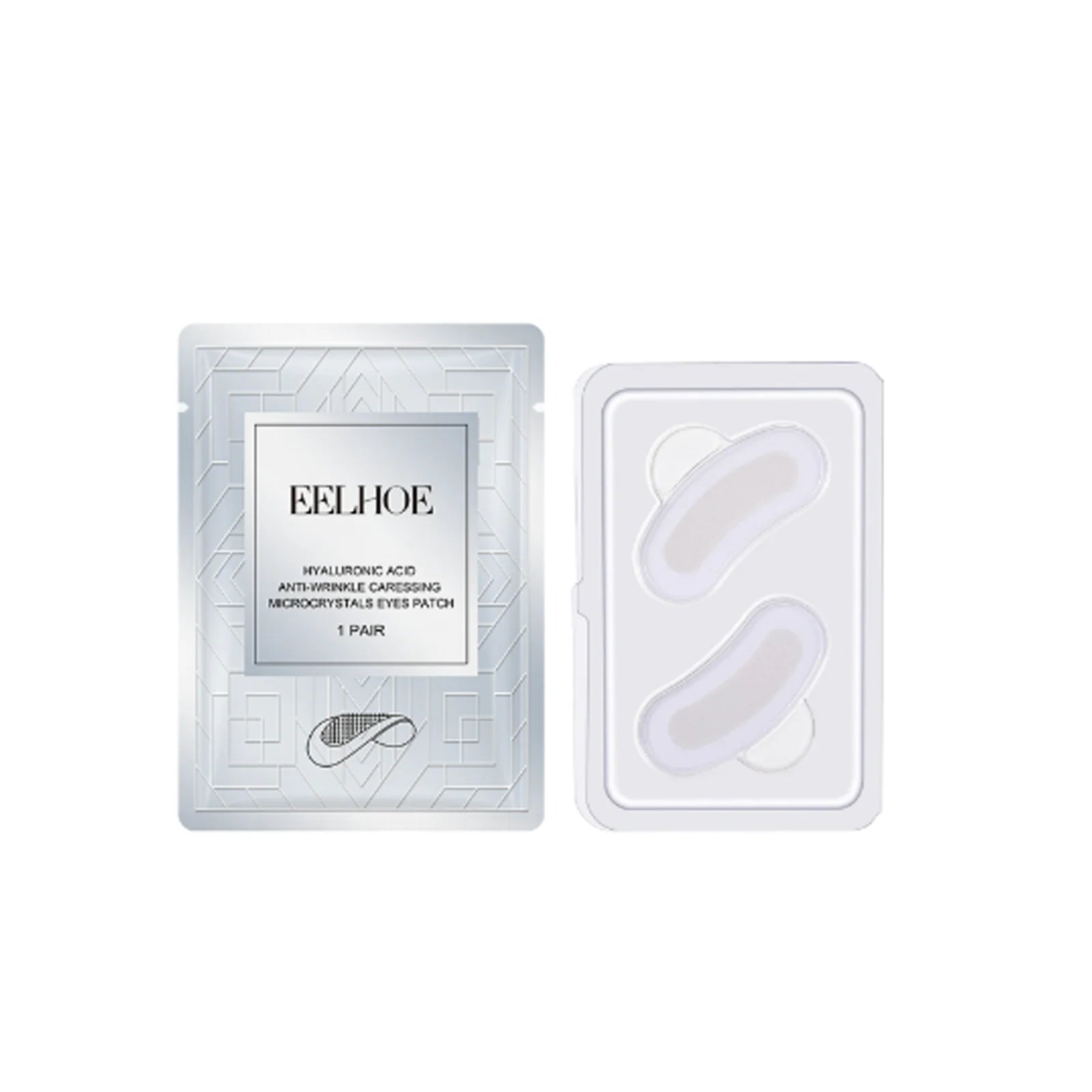 Micro-needle Eye Patch Hyaluronic Acid Anti-Wrinkle Fade Eye Fine Lines Moisturizing 0.25mm Caressing Microcrystals Eyes Patch