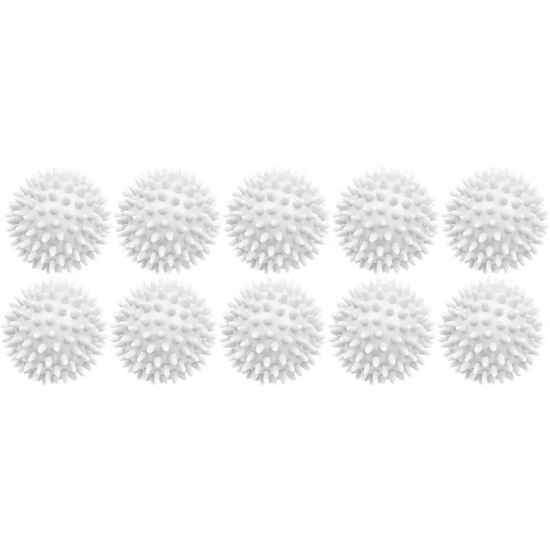 1-12pcs Laundry Balls Anti-Winding Magic Laundry Balls Drying Cleaning Ball Reusable Household Washing Machine Clothes Softener