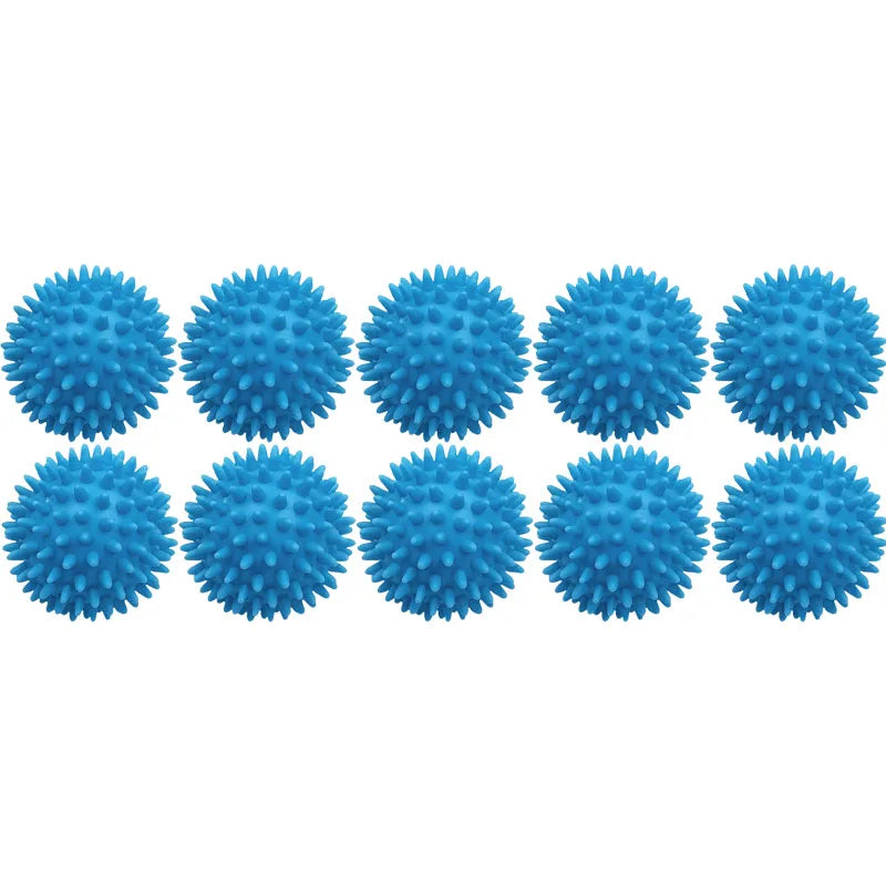 1-12pcs Laundry Balls Anti-Winding Magic Laundry Balls Drying Cleaning Ball Reusable Household Washing Machine Clothes Softener