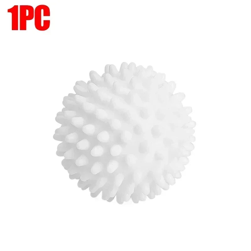 Reusable Laundry Balls 6/1Pcs - Anti-Winding Dryer & Washing Machine Balls - Household Cleaning Tools for Tangle-Free Laundry